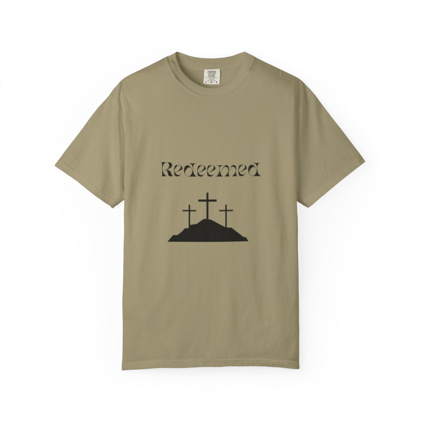 Unisex Garment-Dyed T-Shirt - "Redeemed" Christian Graphic Tee