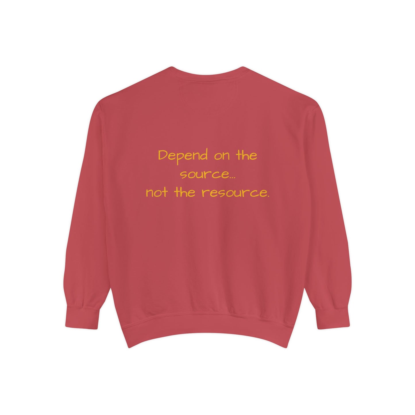 Anointed Intelligence Sweatshirt — Depend on the Source