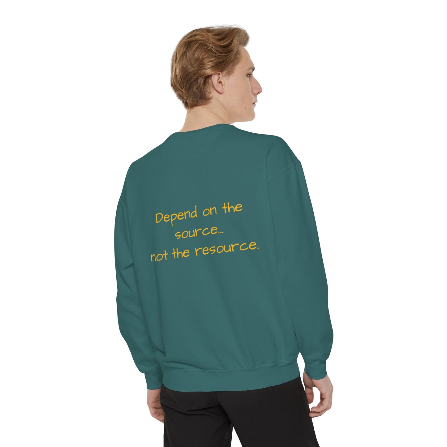 Anointed Intelligence Sweatshirt — Depend on the Source