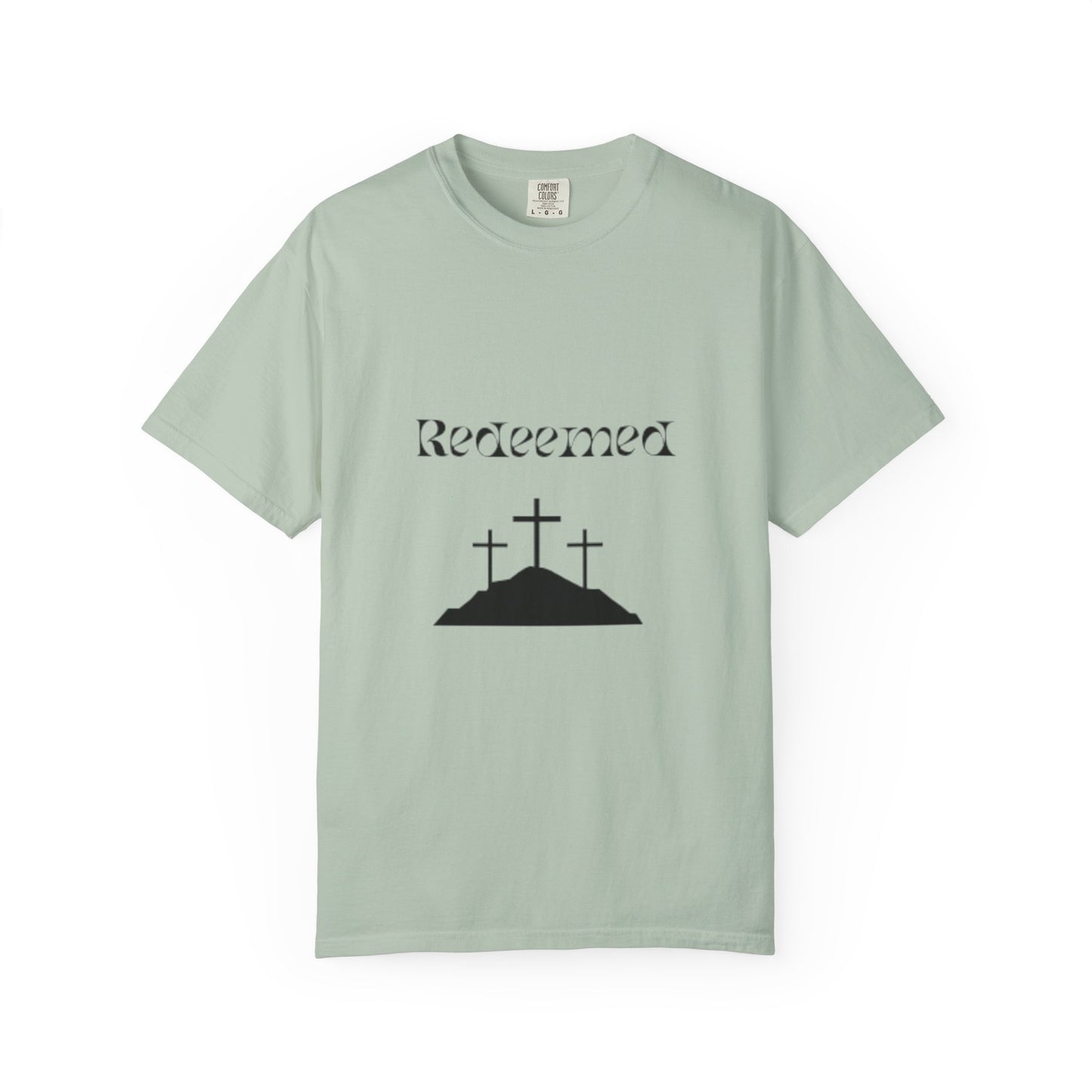 Unisex Garment-Dyed T-Shirt - "Redeemed" Christian Graphic Tee