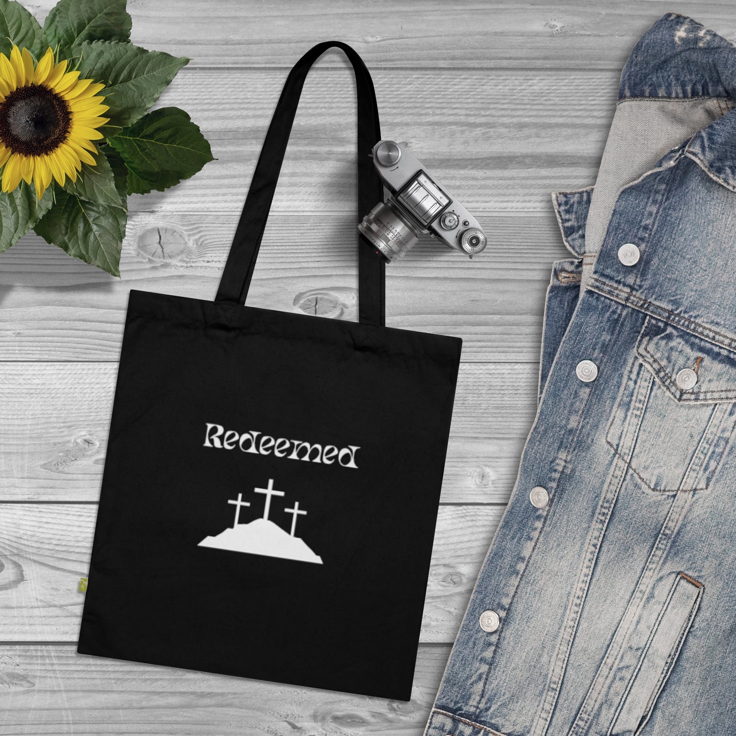Organic Tote Bag - Redeemed