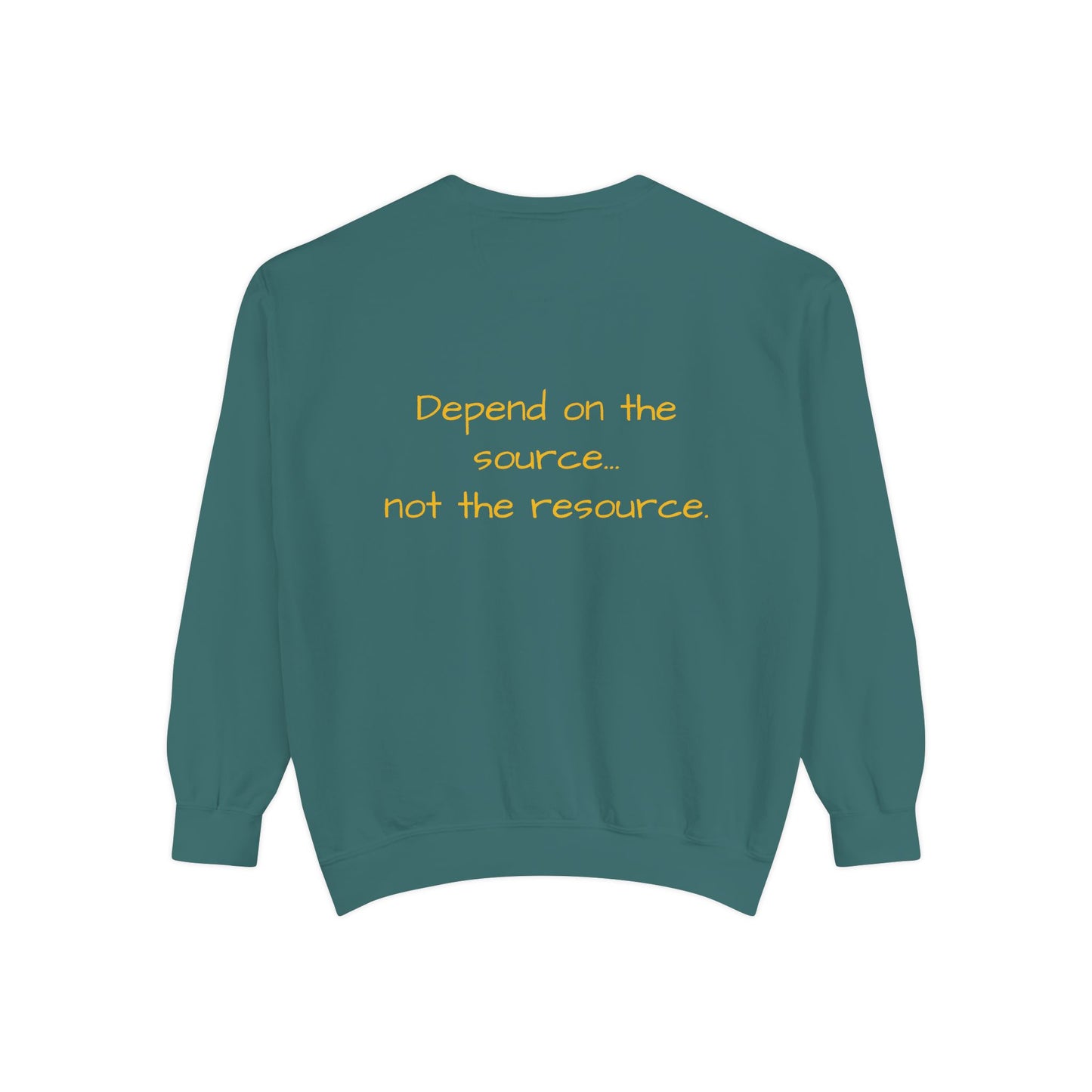 Anointed Intelligence Sweatshirt — Depend on the Source