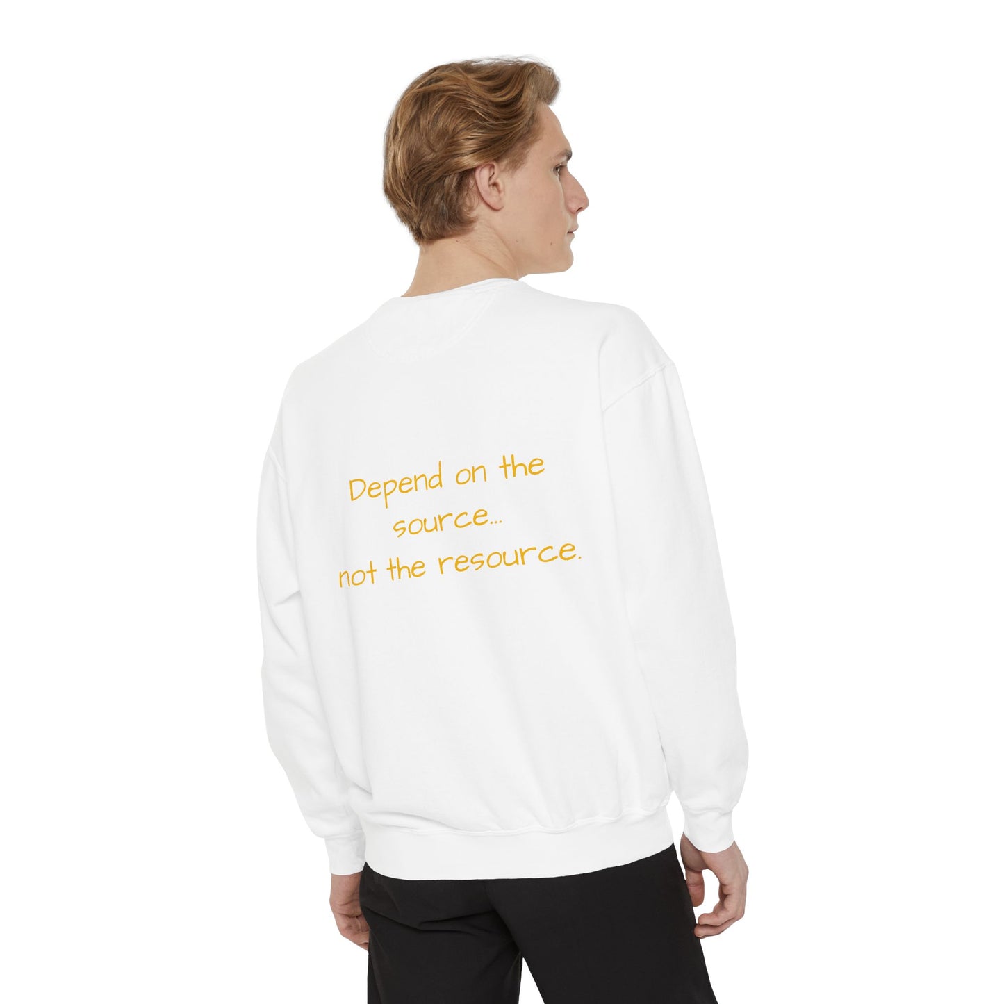 Anointed Intelligence Sweatshirt — Depend on the Source