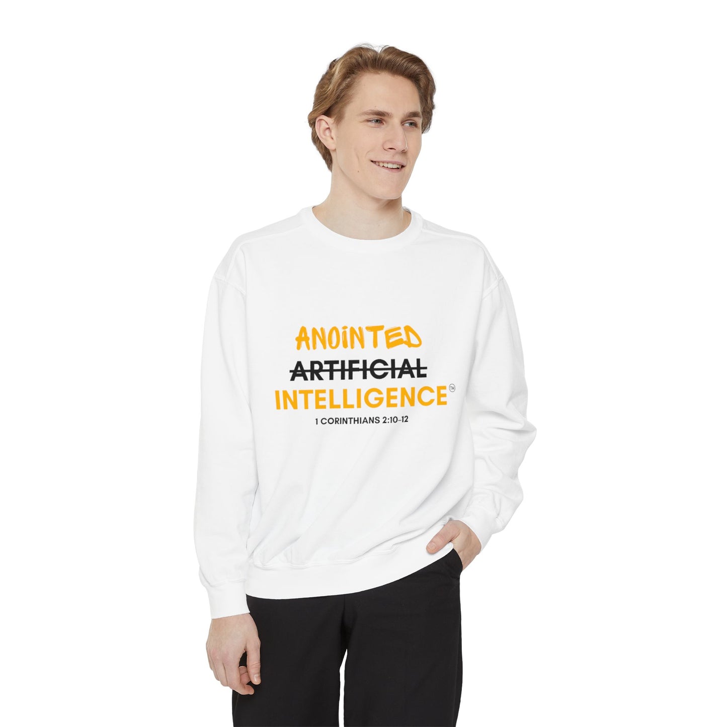 Anointed Intelligence Sweatshirt — Depend on the Source