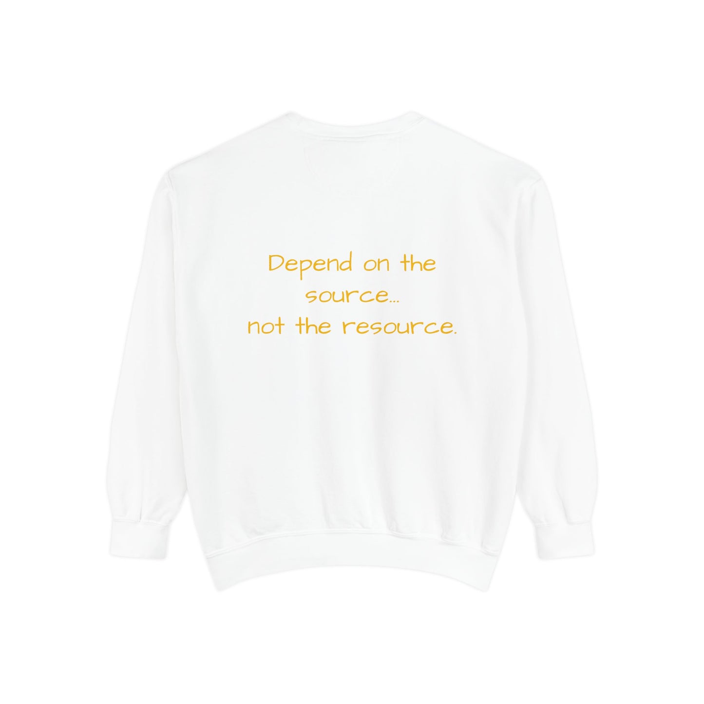 Anointed Intelligence Sweatshirt — Depend on the Source