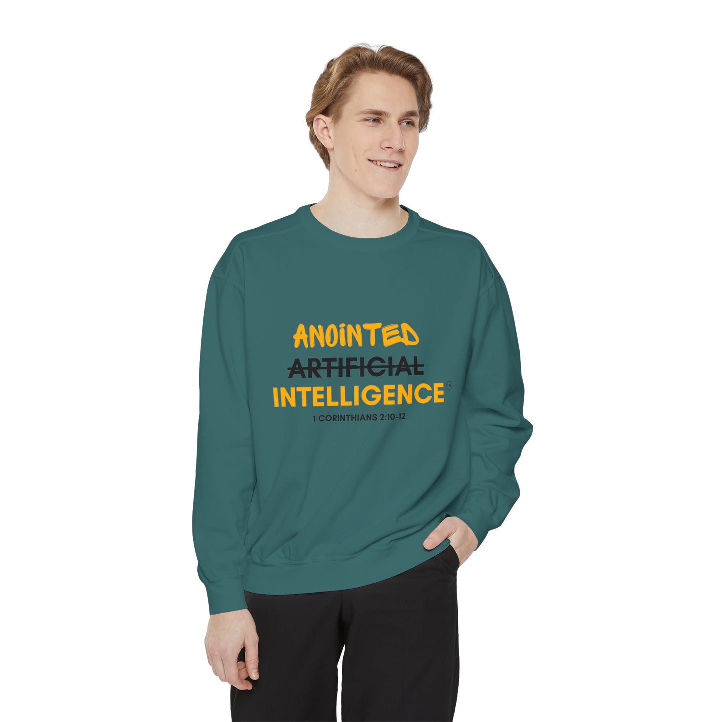 Anointed Intelligence Sweatshirt — Depend on the Source